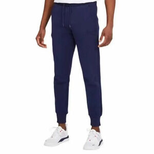 PUMA Men's Fleece Jogger Sweatpants Large Blue